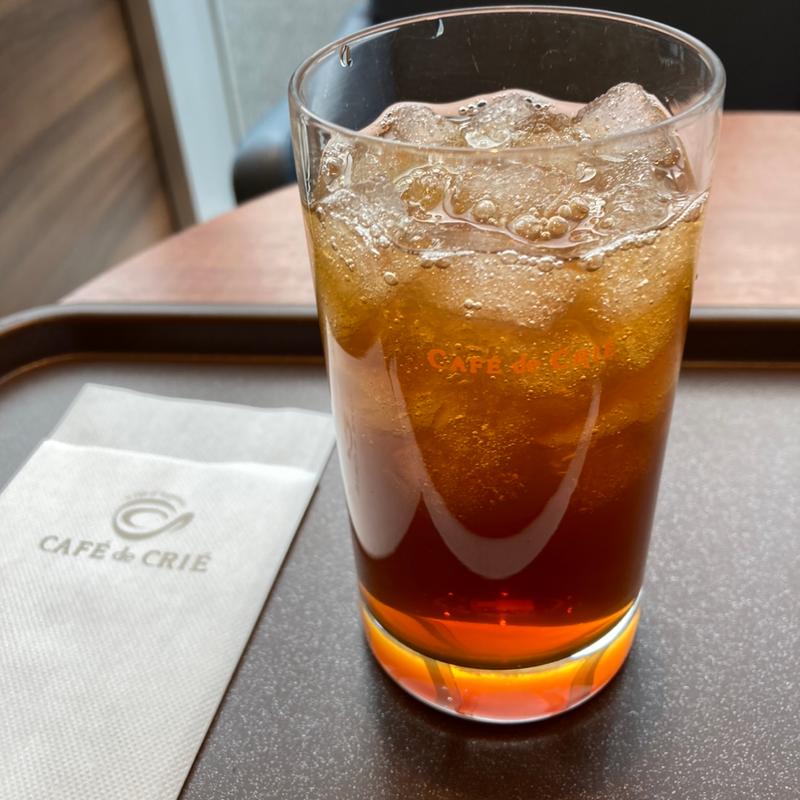 ハチミツピーチティ(カフェ・ド・クリエ横須賀中央リドレ店)