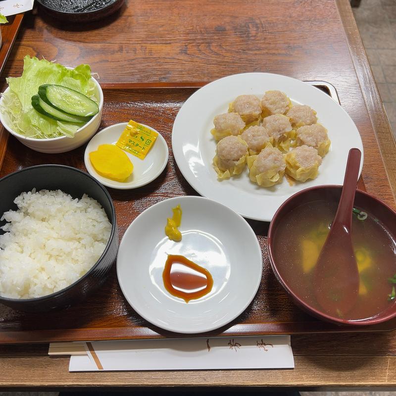 しゅうまい定食(一芳亭 船場店)