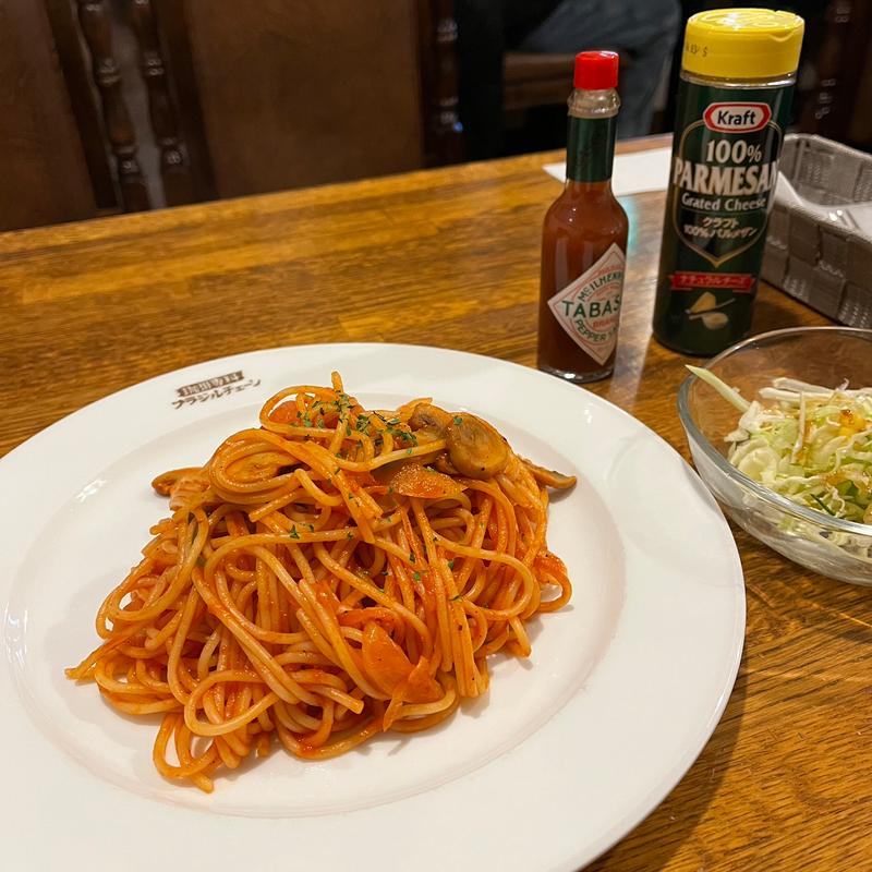 ナポリタンスパゲッティー(珈琲専科 ブラジル)