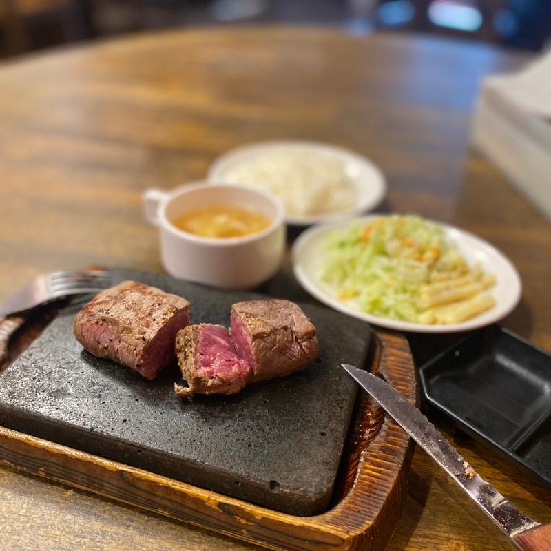 やっぱりステーキ130g(やっぱりステーキ 2nd 松山店 （second）)