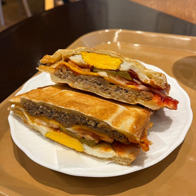 信州門前さんど 手作りハンバーグ(信州門前ベーカリー蔵)