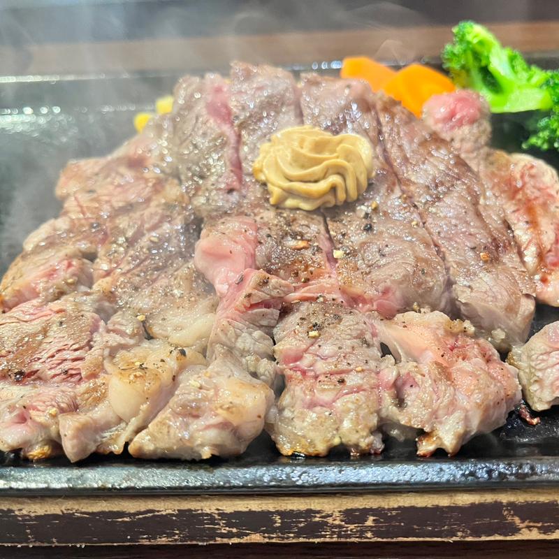 肩ロースステーキ(いきなりステーキ 宇都宮竹林店)