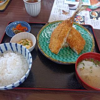 アジフライ定食(海道 )