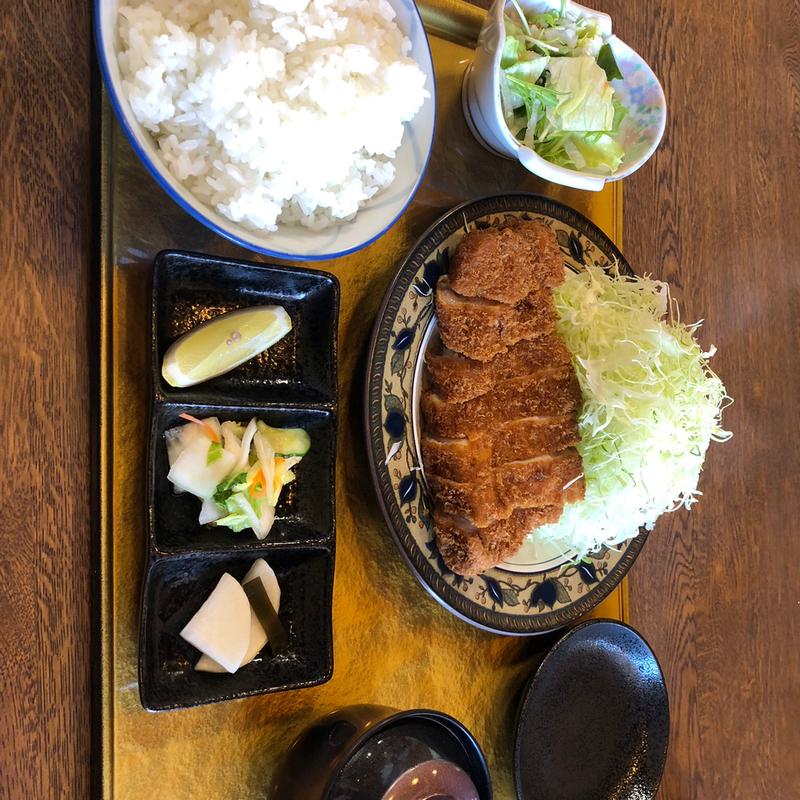 極　リブロースかつ定食(かつ一 （かついち）)