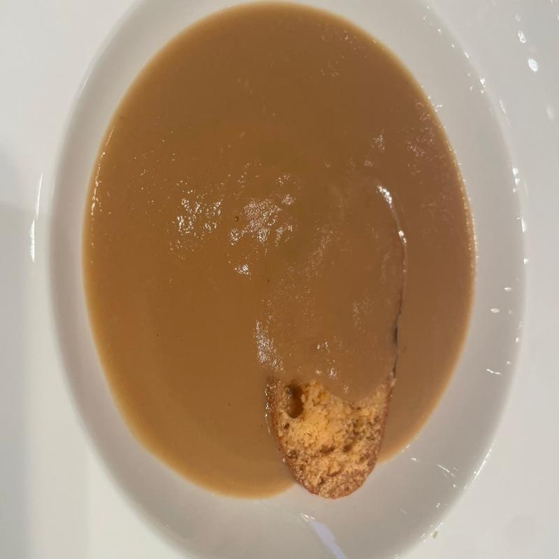 オニオンクリームスープ チーズバケット(ヒルトン東京 )