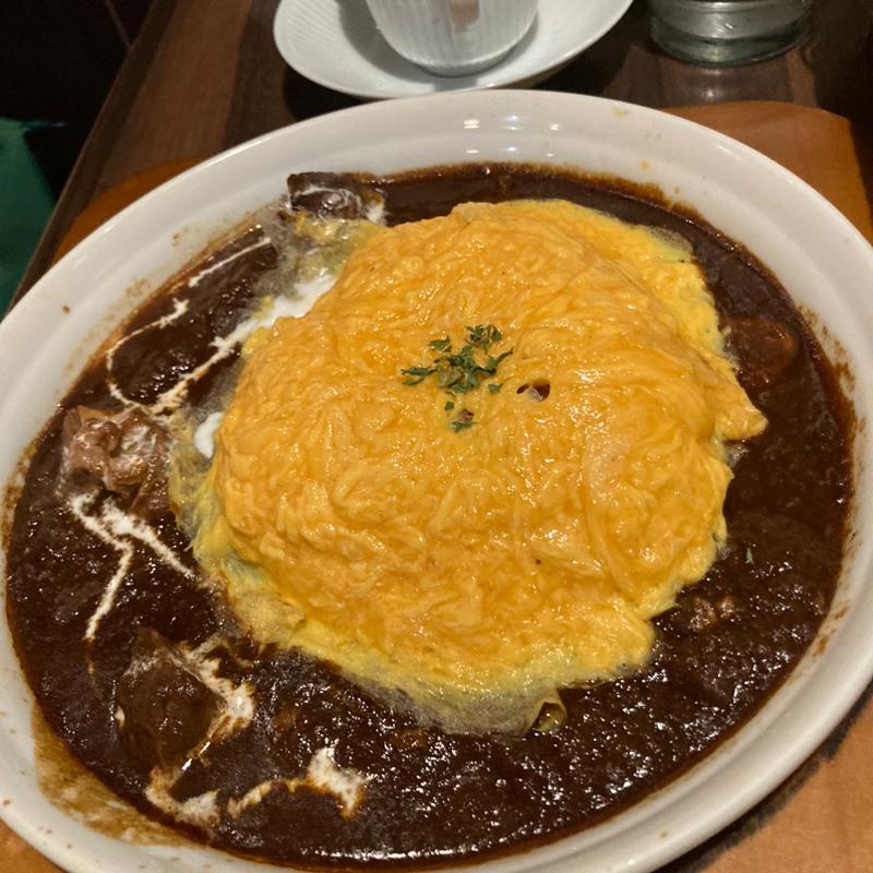 ビーフシチューオムライスドリア(星乃珈琲店 横須賀店)