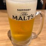 生ビール(炙り牛たん万 イオンモール新潟南店)