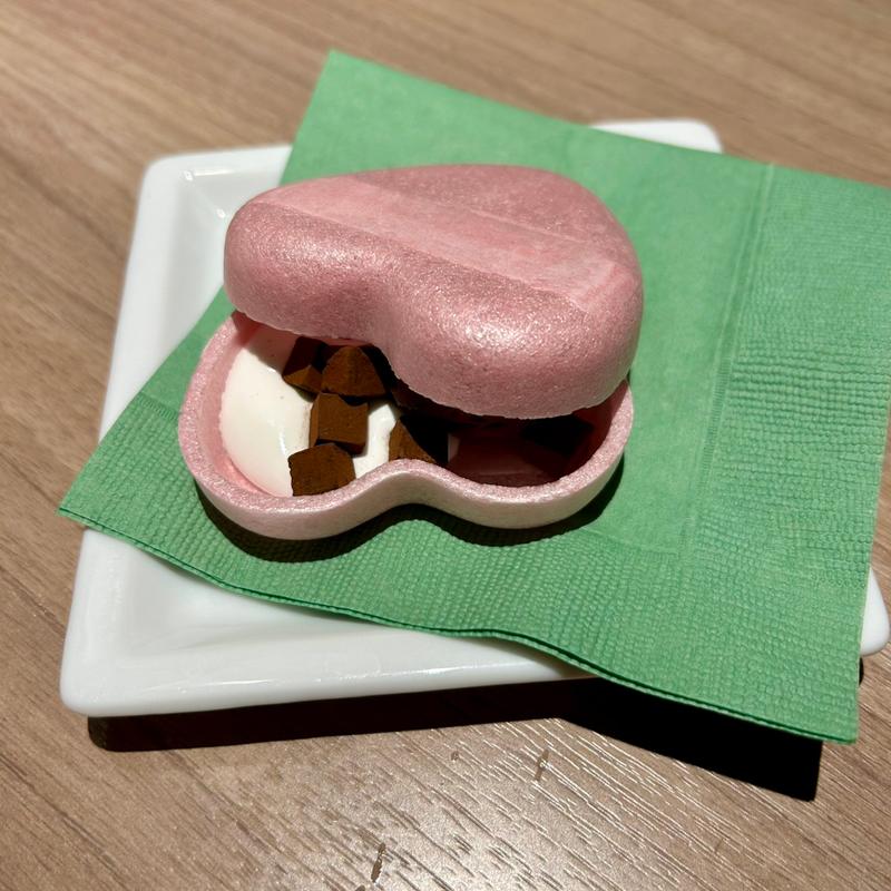 バレンタインデザート アイスもなか(特選和牛大将軍 八千代緑が丘店)