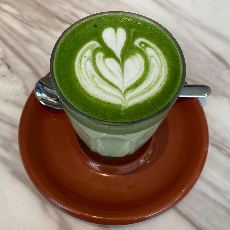 八女抹茶ラテ(bills 銀座)