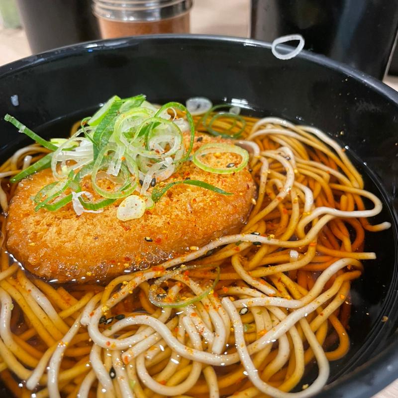 コロッケそば (吉利庵 )