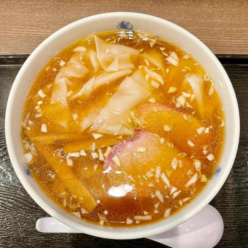 ワンタンメンレギュラー(淺草來々軒)