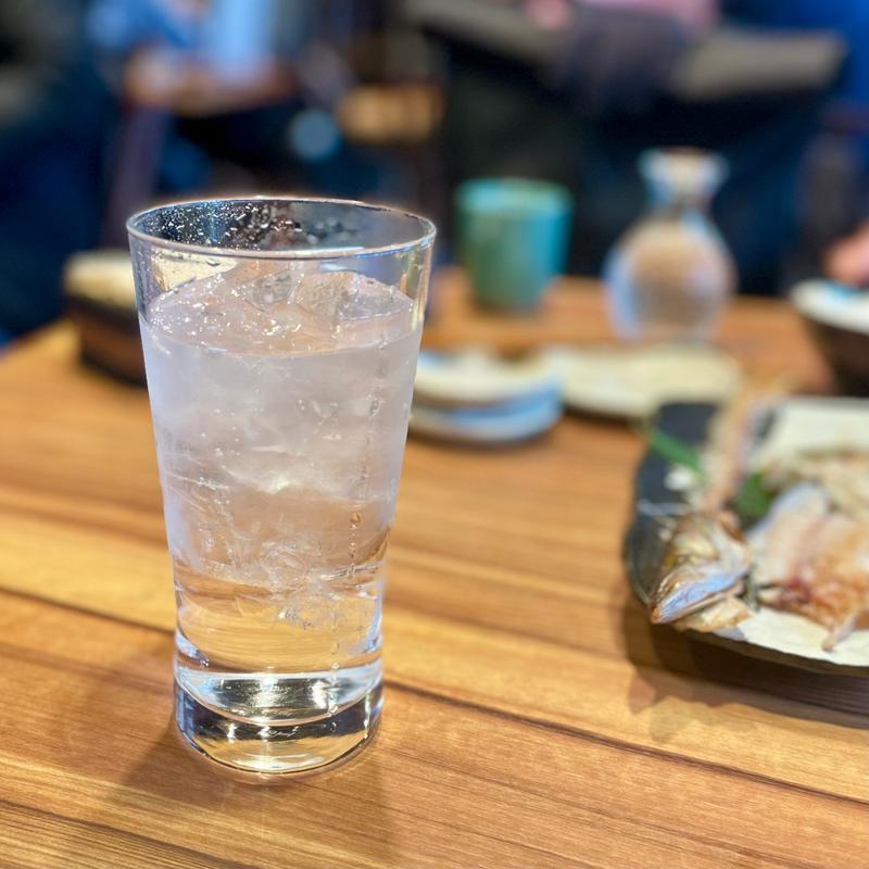 三岳　ハイボール(サカナキュイジーヌリョウ)