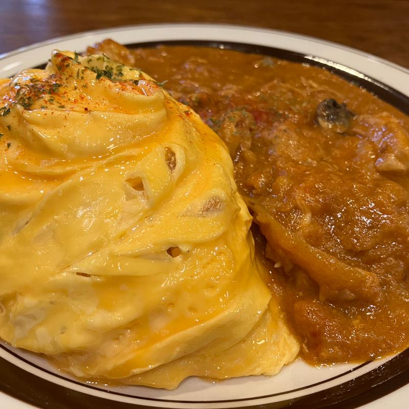 オムストロガノフ(喫茶 HIDE OUT - ハイドアウト -)