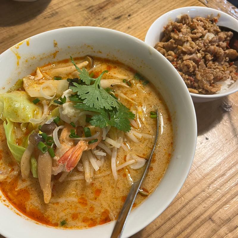 レックトム+ミニガパオ(バンコックコスモ食堂)