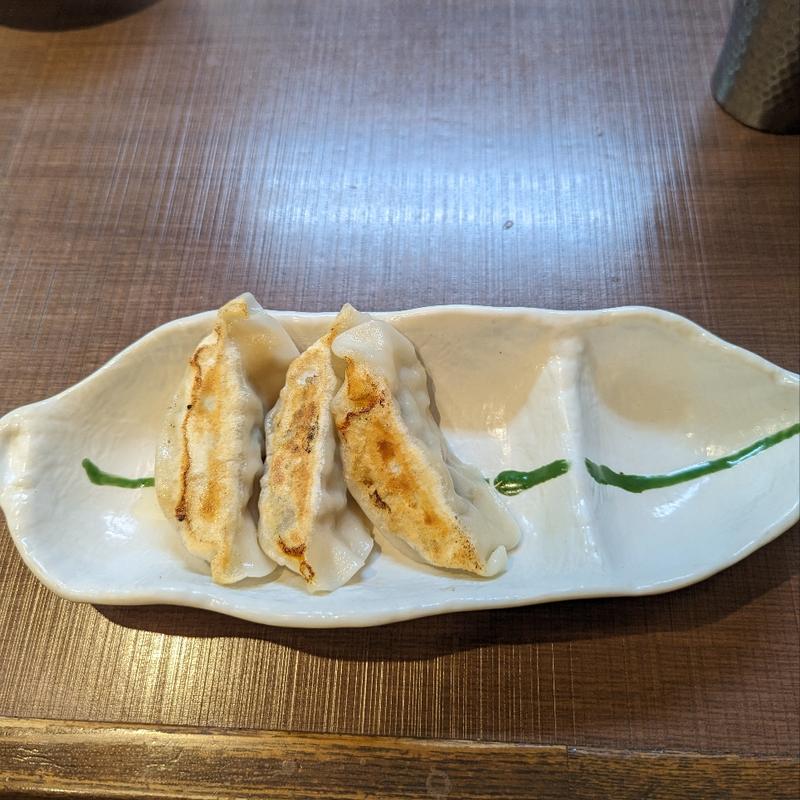 餃子セット【餃子3個、小ライス】(赤シャモジ )