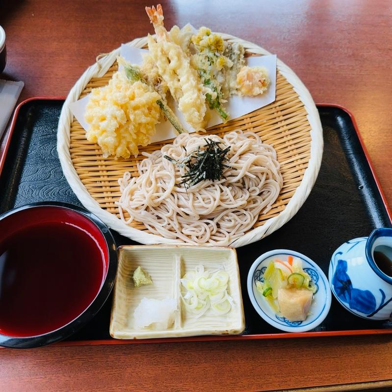 山菜天ざる(お休処 対面石(たいめんせき))