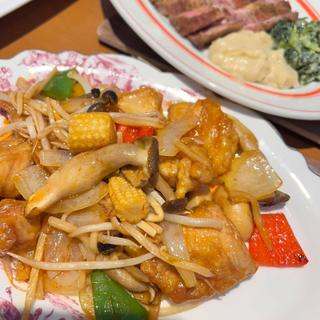 ランチC 鶏肉オイスター辛味炒め(Restaurant Lilly[李理])