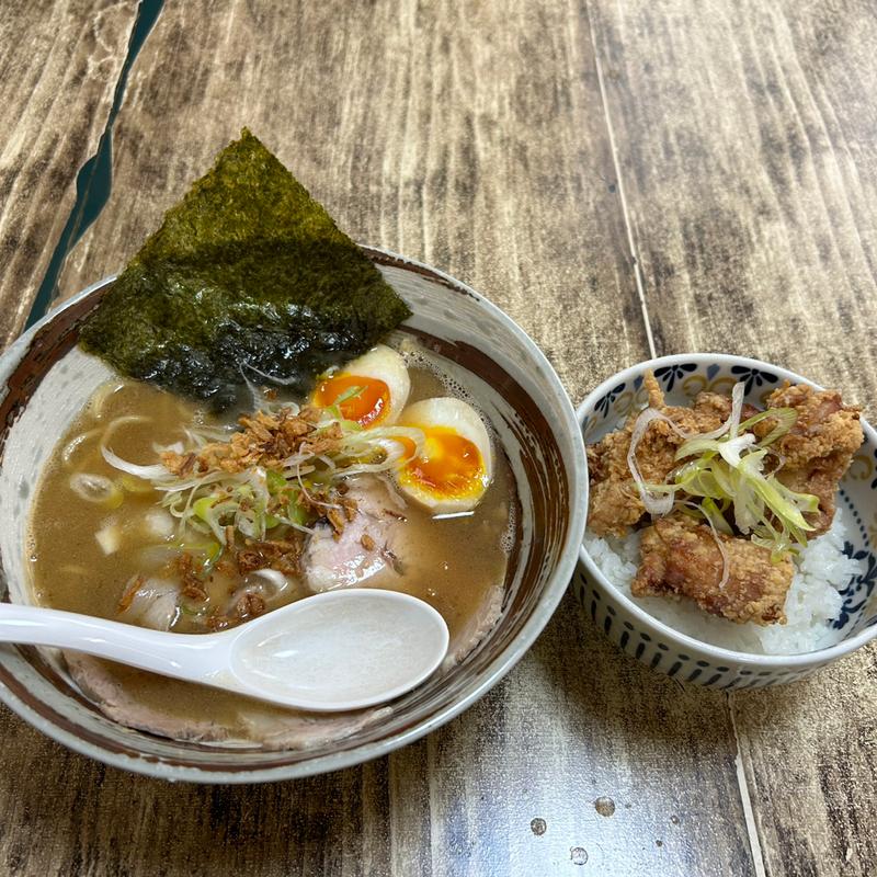 おすすめセット(豚らぁめんのはざまくん)