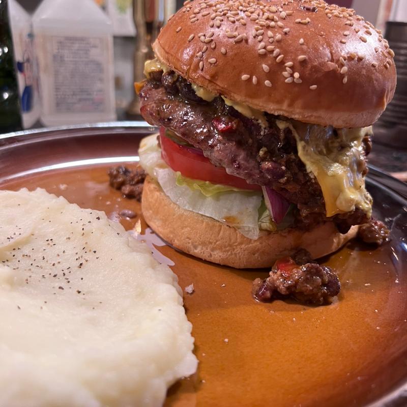 スティーブンソダーバーガー+ハラペーニョ(W.P. GOLD BURGER)