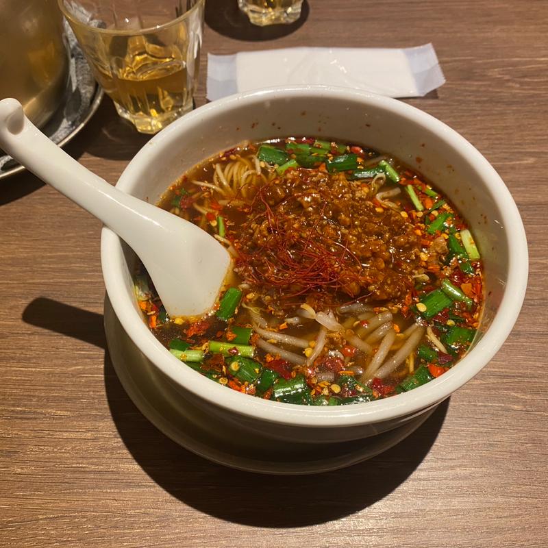 台湾ラーメン　大辛(元祖熟成細麺 香来 天王寺MIO店)