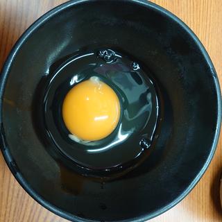 生卵(ラーメン二郎 亀戸店 （らーめんじろう）)