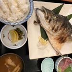 焼魚定食ブリかま