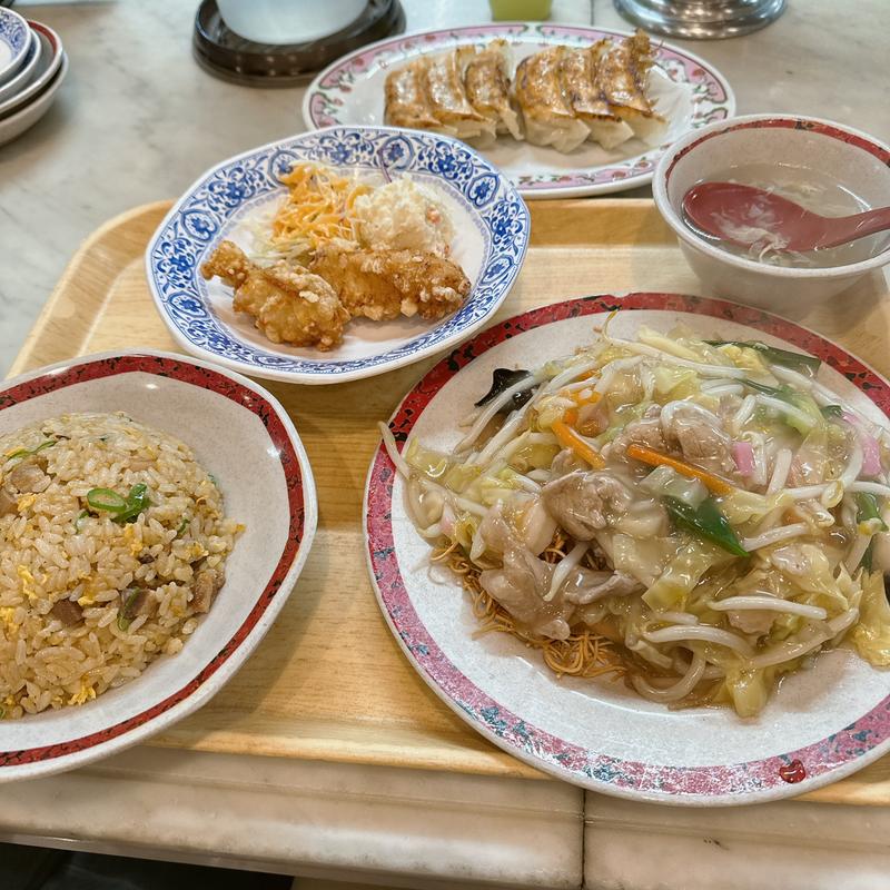 欲張りセット(餃子の王将 外環富田林店)