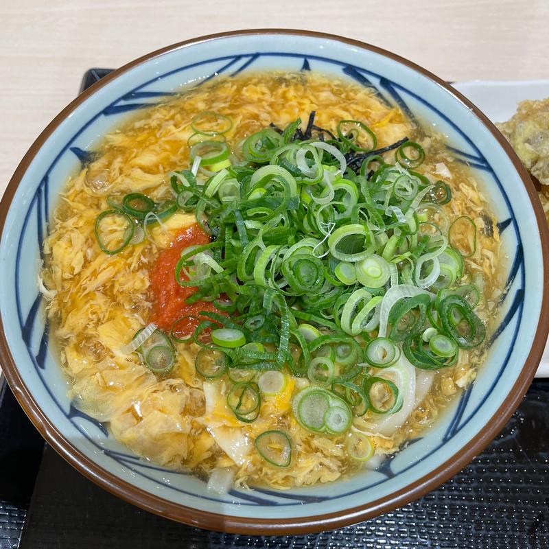 明太玉子あんかけうどん(丸亀製麺 ゆめタウン広島店 )