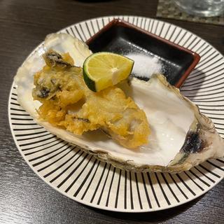 牡蠣の天ぷら(呑場 ずずず)
