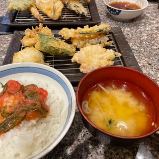 とり天ぷら定食