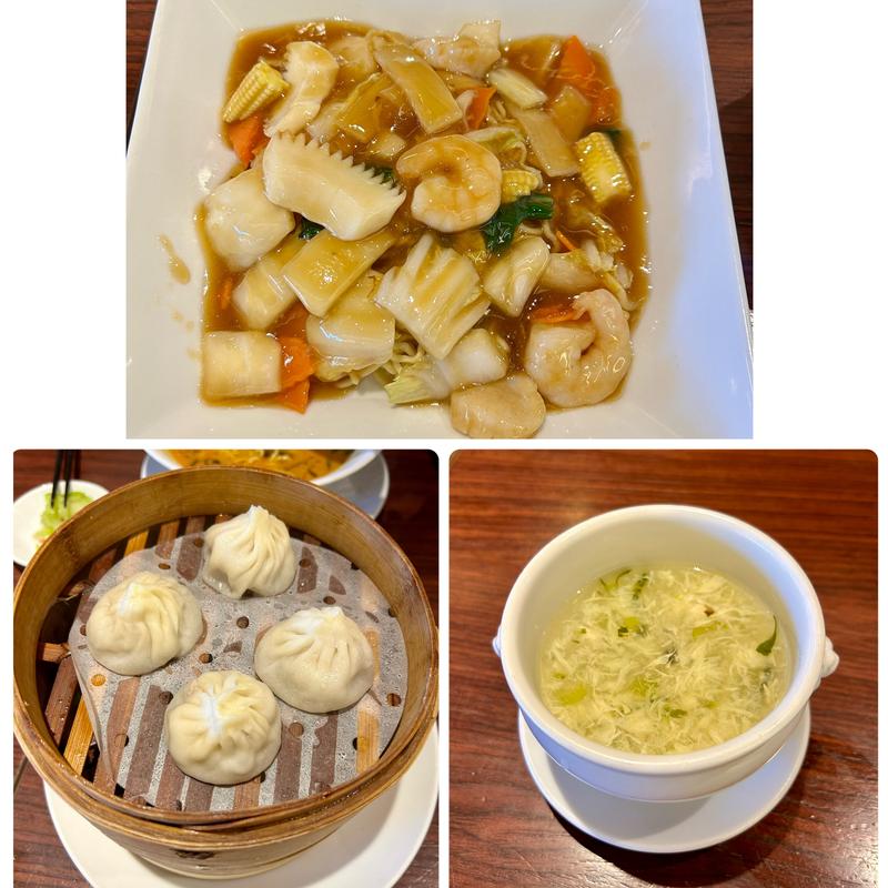 海鮮あんかけ焼きそば(南翔饅頭店 東武百貨店船橋)