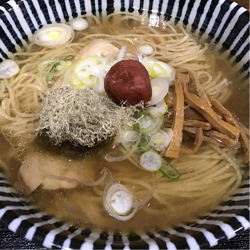 懐かしいの平成中華そば(暗黒中華そば 雷電)