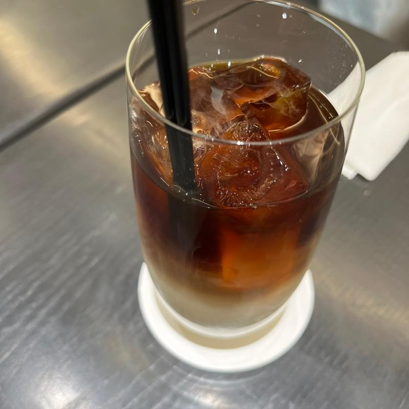 アイスカフェオレ(カフェ ラ ミル アトレ大船店)