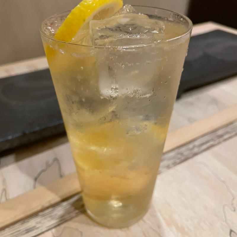 塩レモン　ハイボール(焼き鳥　石橋)