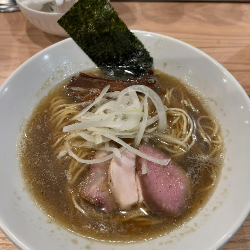 煮干しらぁ麺(麺処 にし尾)