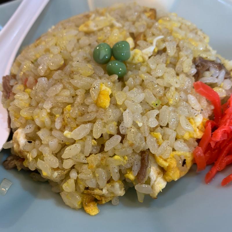 半チャーハン(山海亭)