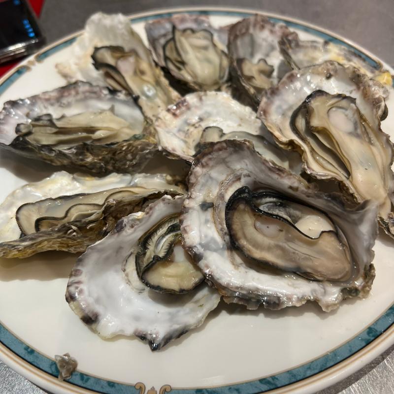 殻付き牡蠣 蒸し(明石の魚と地元野菜と黒毛和牛 BAR OTTO)