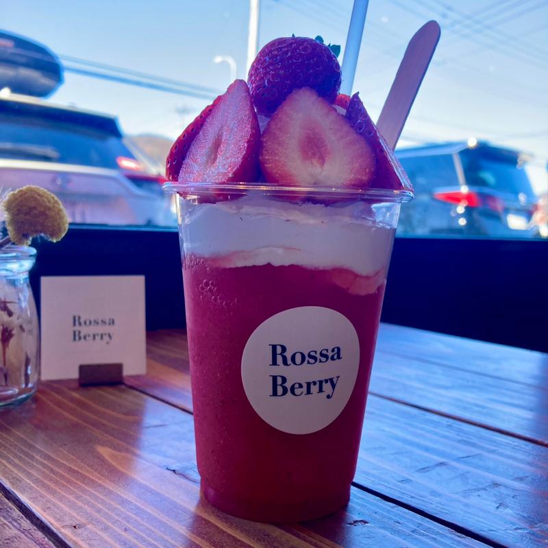 スペシャルスムージー(Rossa Berry (ロッサベリー)いちご農村カフェ)