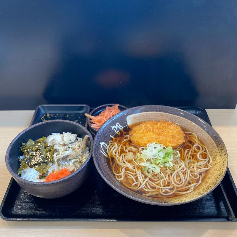 焼鯖ごはん(ゆで太郎 越谷大間野町店 )