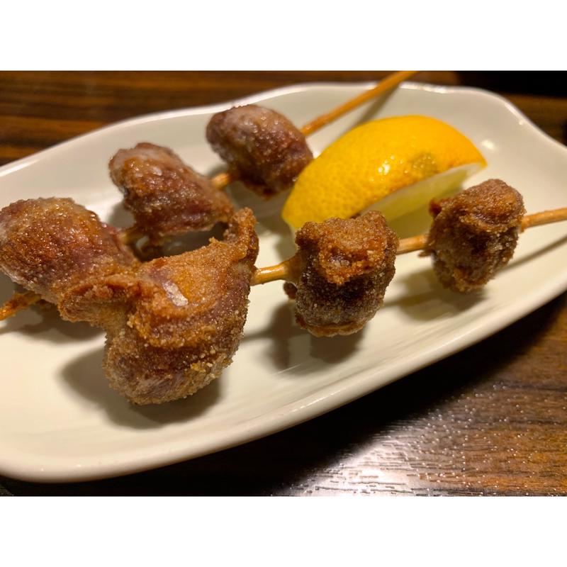 ずり唐揚げ(姫路やきとり 喜鳥家 飾磨構店)