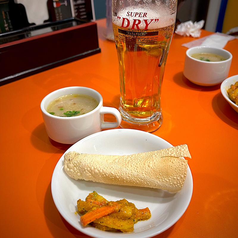 お通し(インド・ネパール料理 Chulo -チュロ-)