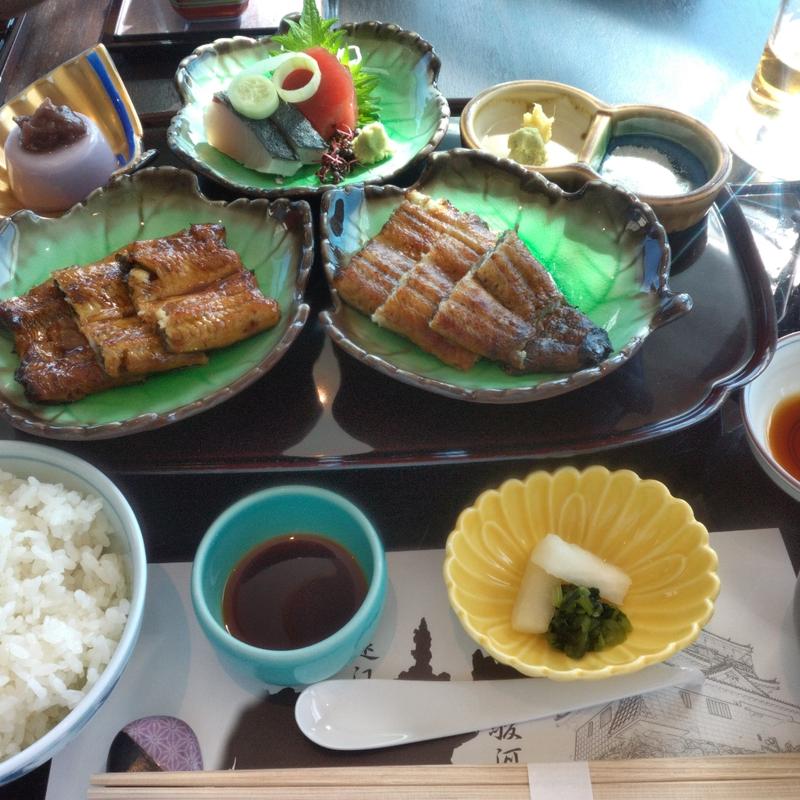 うなぎ殿御膳(元城亭)