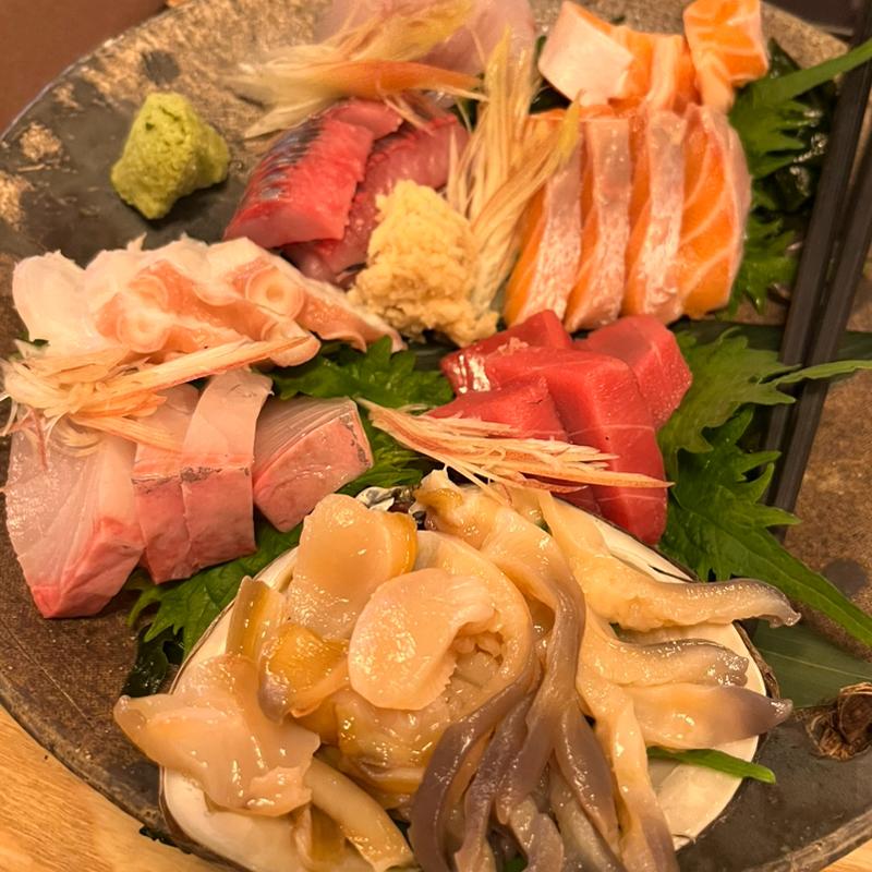 刺身盛合わせ(ブンカフェー)