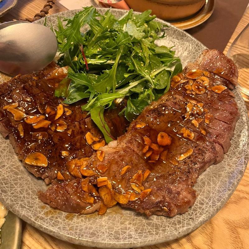 ステーキ(ブンカフェー)