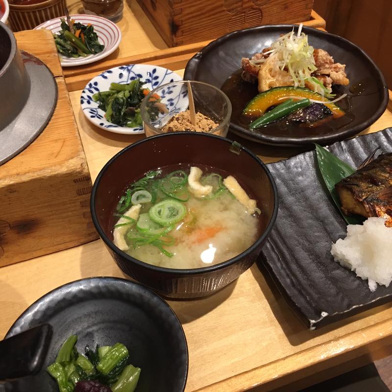 田舎定食(五穀 八尾店)