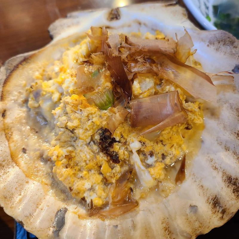 ほたての貝焼きみそ(めぇ )