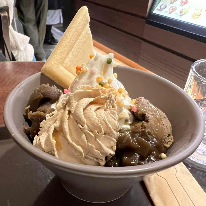 寿ほうじ茶パフェ(サンマルクカフェ 丸の内新東京ビル店)