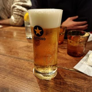 サッポロ生ビール(新潟三宝亭 東京ラボ中目黒店)