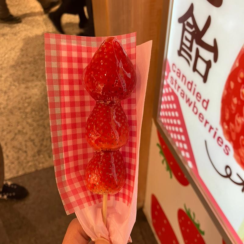 いちご飴(ストロベリーマニア 東京ソラマチ)