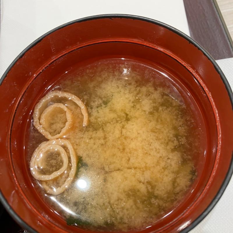味噌汁(豚丼のぶたはげ 札幌北広島店)
